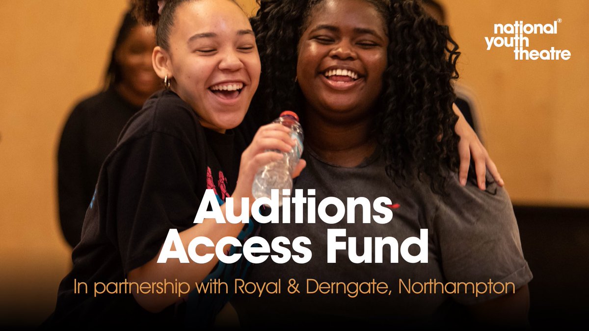 RDCreativeLearn's tweet photo. We are so excited to welcome over 30 local young people to this weekend’s audition workshops as part of our #AuditionAccess partnership with @NYTofGB. Especially as @RoyalDerngate is hosting the @NYTofGB Acting Summer Courses this year. Such an important scheme - can’t wait! https://t.co/R5qqIXYrTl