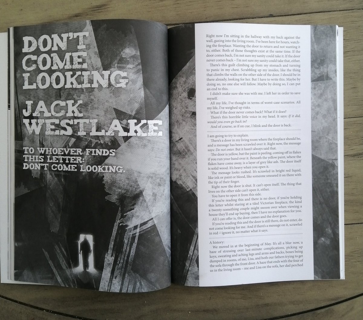 57. "Don't Come Looking" by  @JackWestlake0 from BLACK STATIC ISSUE #72