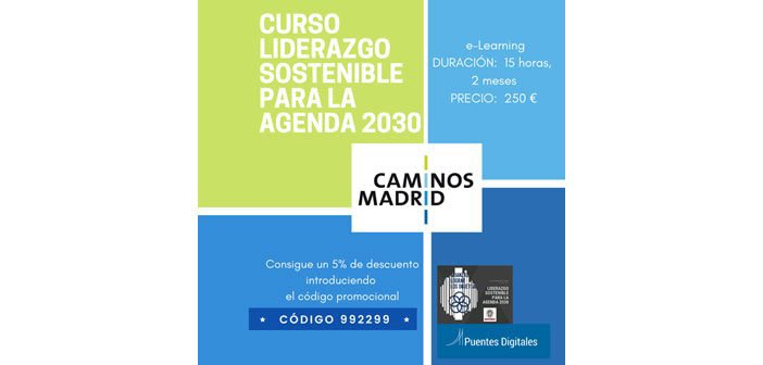 Ante la crisis y el replanteamiento de negocios, las organizaciones tienen el compromiso de alinear sus estrategias con los #ODS. 
Te proponemos el curso de “Liderazgo sostenible para la #Agenda2030”.
👌Descuento para colegiados de <a href="/caminosmadrid/">Ing. Caminos Madrid</a>
ow.ly/dVUS50DDBLQ #RSC