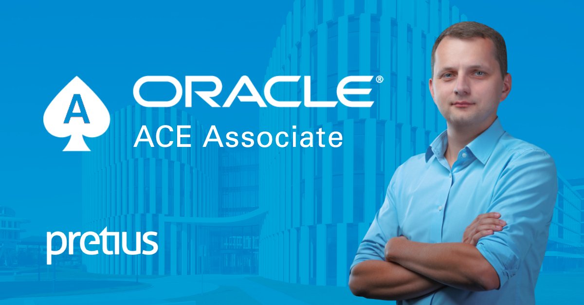 Great news! 🎉 <a href="/pstaniszewski/">Przemysław Staniszewski</a>, our Head of Low-Code Solutions, was recognized as the Oracle ACE Associate! ♠️ There are only 9 people with ACE titles in Poland – so, let’s smash the like button to let Przemysław know how proud we are of him. 👏 #oracle #java <a href="/poug_org/">ORA-600</a>
