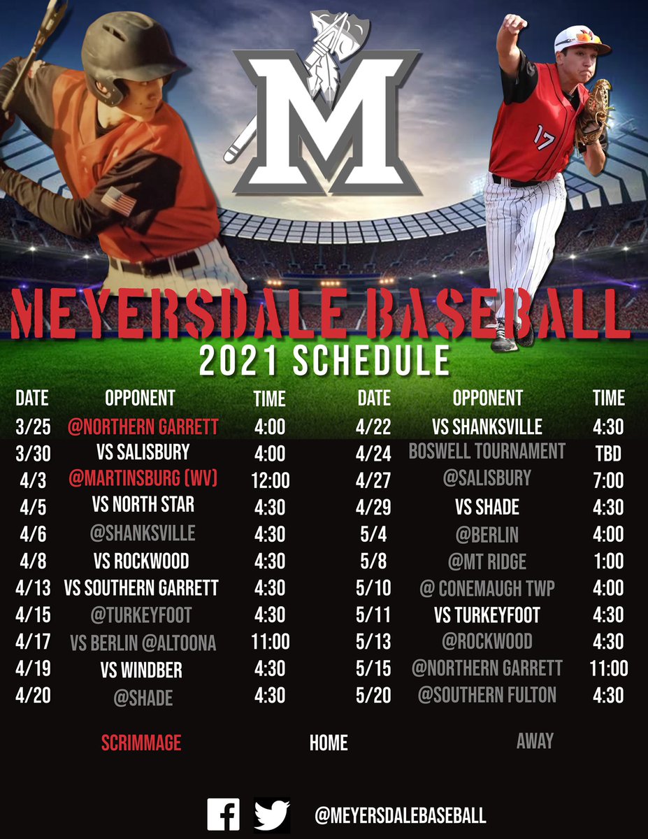 MdaleBaseball's tweet photo. 1 week away from the official opening day for Spring sports! ⚾️ https://t.co/OkP1WQRyqb