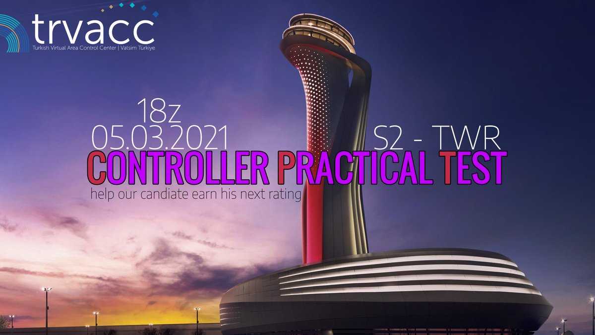 turkishvacc's tweet photo. Merhaba; 
TRvACC bünyesinde gerçekleşecek olan ANTALYA Havalimanı Tower sınav etkinliğimize davetlisiniz.
Etkinliğimiz 5 Mart Cuma günü 1800Z saatinde başlayacaktır. İsterseniz IFR isterseniz VFR trafik olarak katılım yapabilirsiniz.
Şimdiden iyi uçuşlar! https://t.co/2ZacjLQBHS