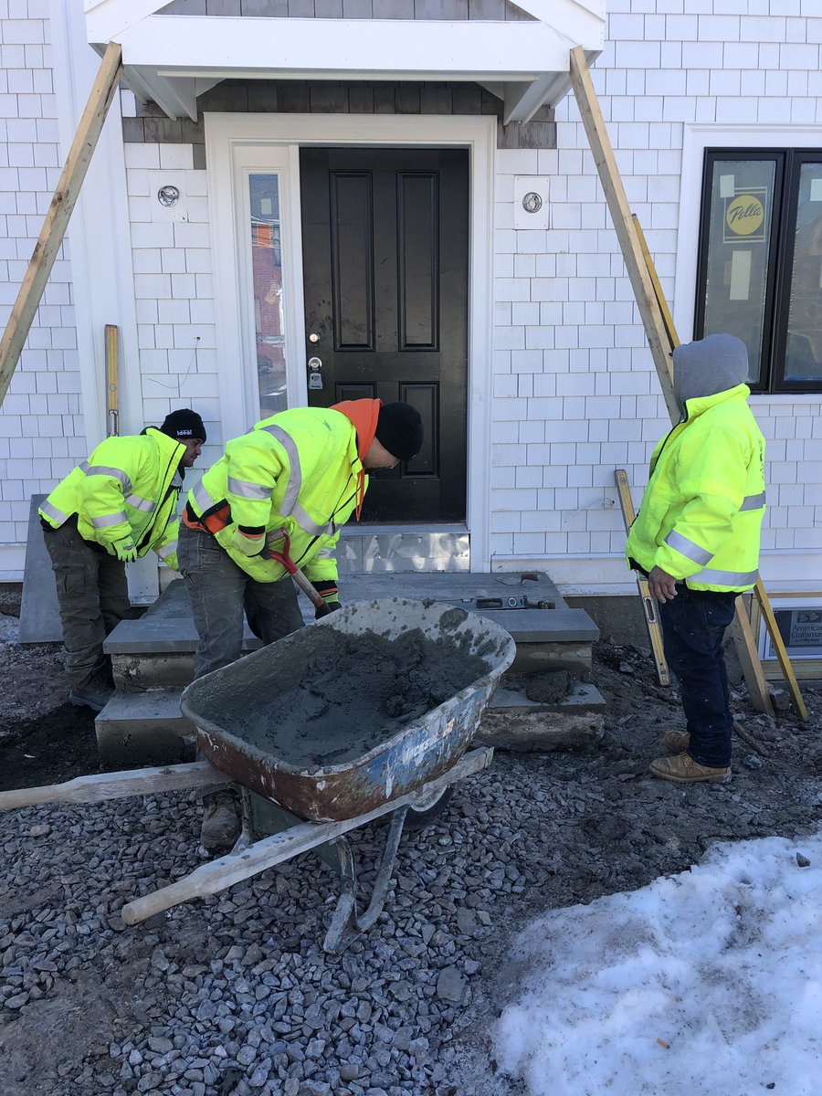 IeraciCorp's tweet photo. New bluestone landing and steps!!! Haynes Rd Newton MA!!! #landscaping #ieracilandscaping #ieraci https://t.co/dC3C7zi7wR