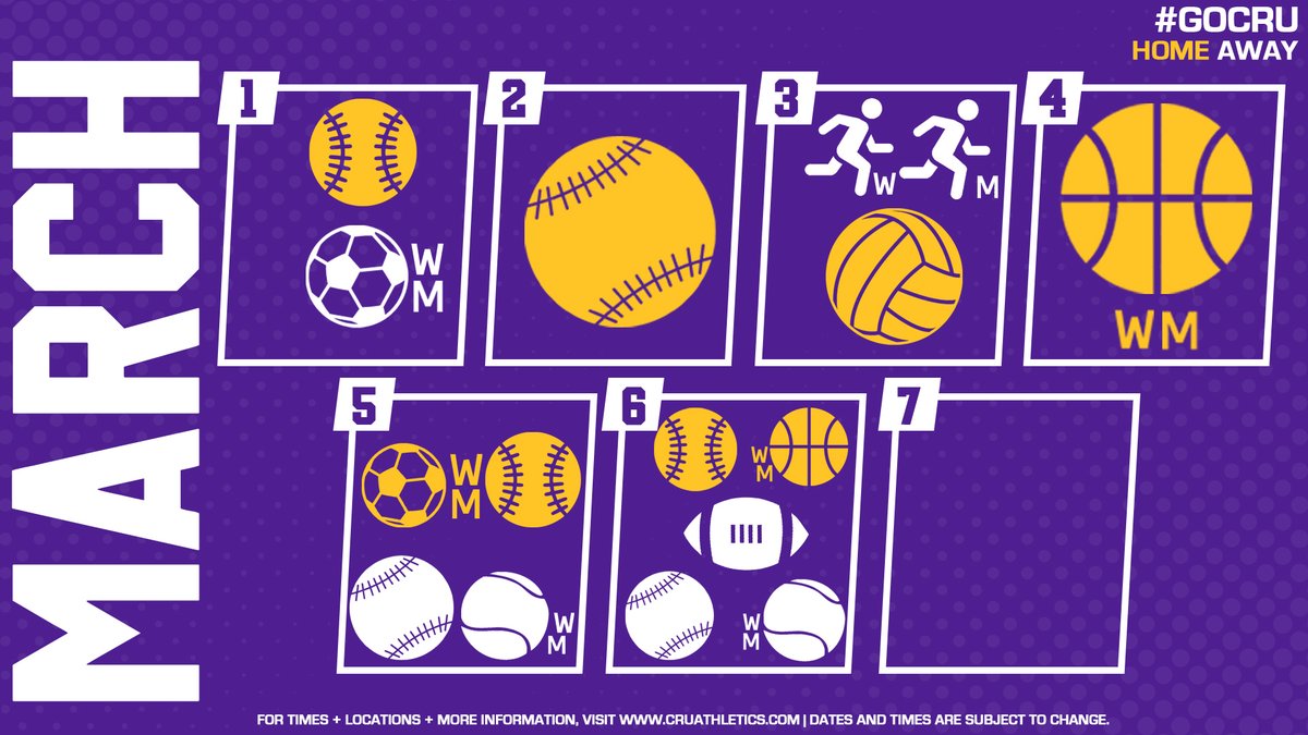 This week in Cru Country 👇👇👇

#gocru