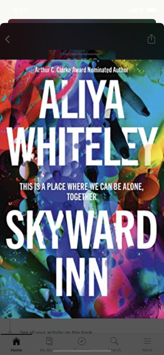 36/2021 SKYWARD INN This book is strange in a good way. I’m not sure if I can rate it because I don’t want to read it again but I also really enjoyed it. I have so many questions!  #caitreads the second photo encompasses my reaction LOL  #netgalley