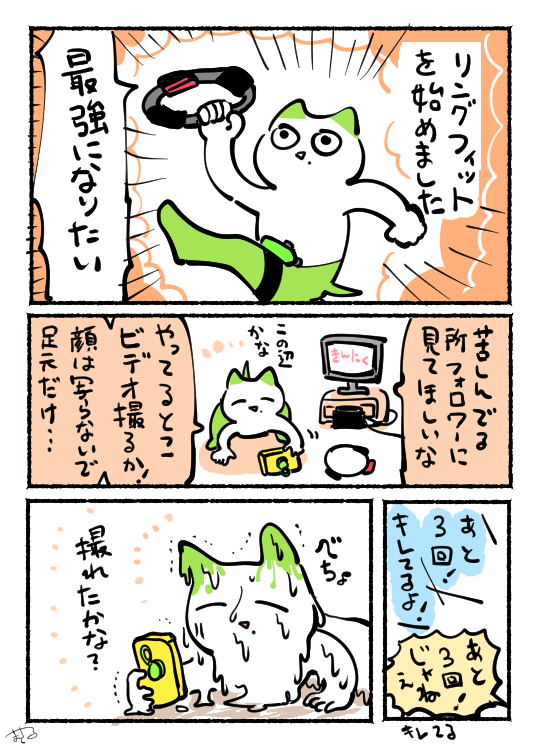 リングフィット始めた人の日記です 