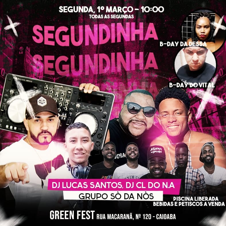 deejay_santos's tweet photo. Hoje tem aquele PagoFunk na piscina https://t.co/QVNA1Hh2oG