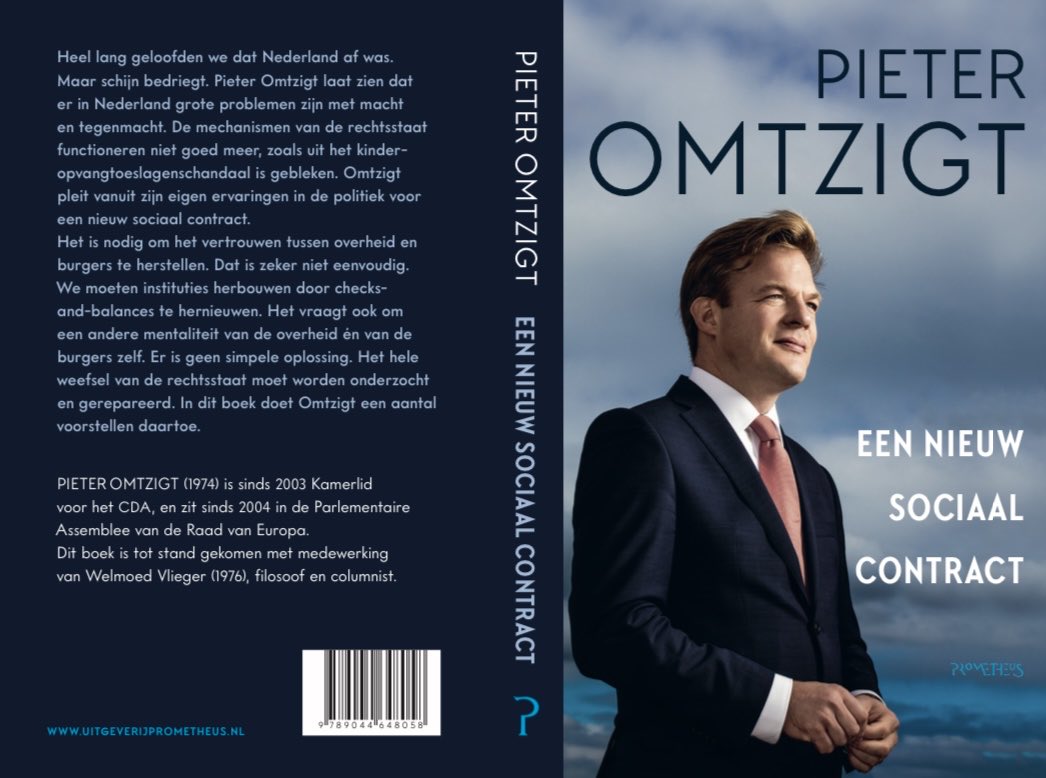 Mooi zeg, de vierde druk alweer van ‘Een nieuw sociaal contract’. 

Meer weten? Kijk hier de lezing van <a href="/PieterOmtzigt/">Pieter Omtzigt</a> terug die hij vorige week bij <a href="/DeBalie/">De Balie</a> gaf: Tien voorstellen voor meer macht en tegenmacht in Nederland.
 youtu.be/Zx9AFlcRLng