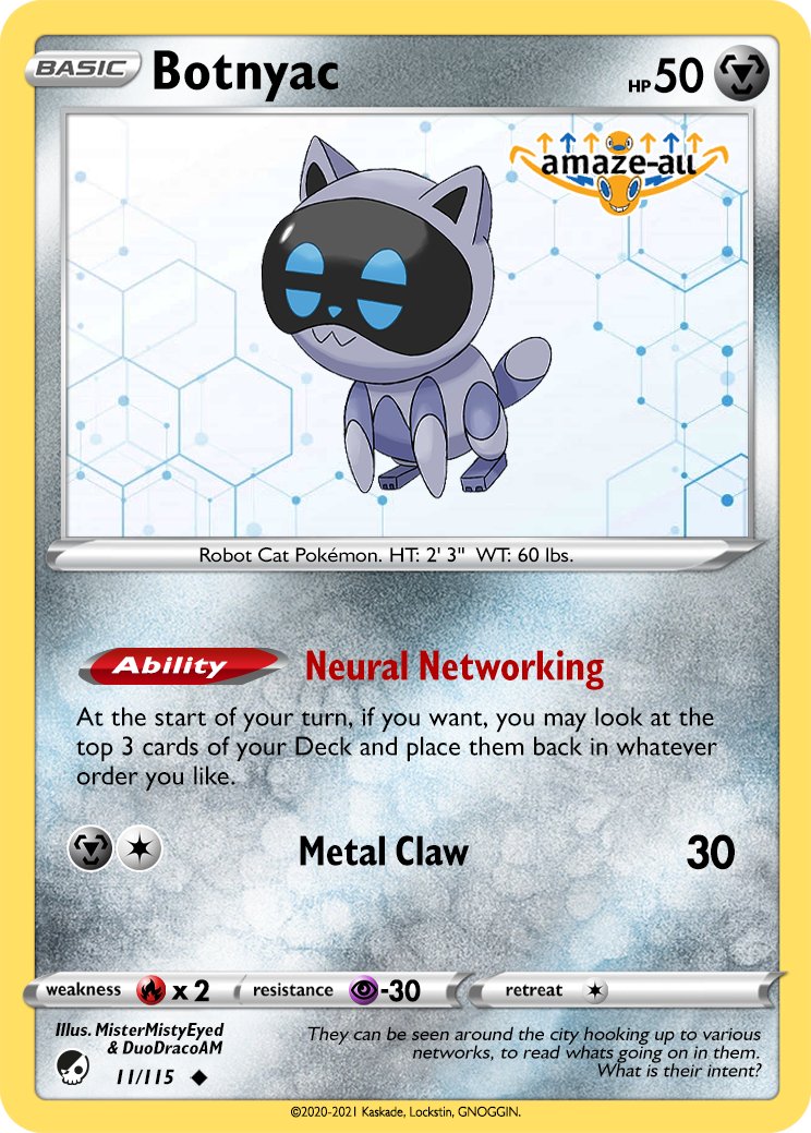 _Mr_Misty_Eyed_'s tweet photo. For those who want to know more, I'm designing 2 Base Sets based on the Lockemon (all for fun of course!).
Base Set 1 consists of 115 cards, with 6 secret rares ...
#KaskadeRegion #Lokemon @Lockstin @Lockemon1 https://t.co/OctqQT8Att