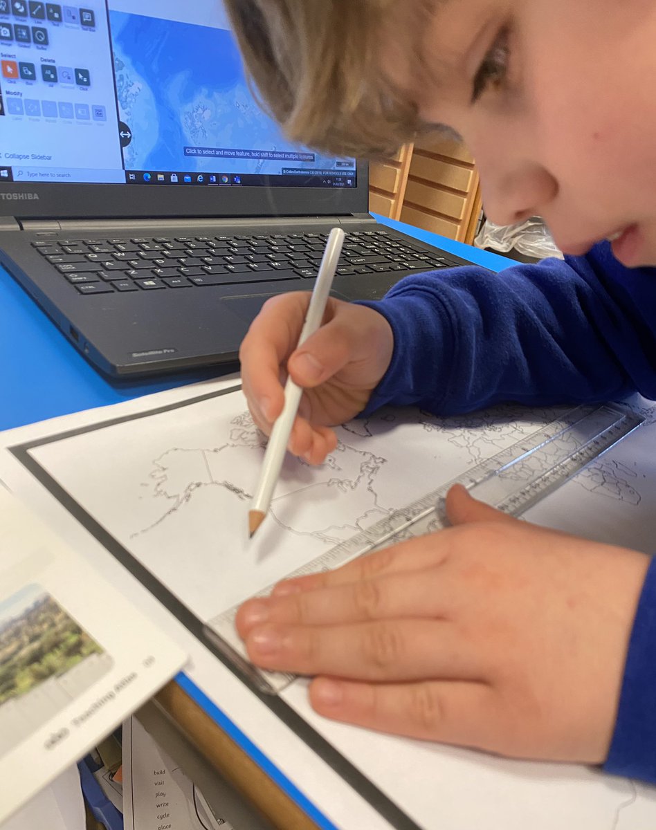 hackforthschool's tweet photo. Using #Fairtrade to think about the impact of #climate change on global communities #extremeweather. First stop Guatemala: coffee for our headteacher! โLook that borderโs a straight line, like the ones in Africa.โ @ManorCharney @FairtradeUKEd @Digimap4Schools #CharneyManorConf21 https://t.co/mP5XVm9Smn
