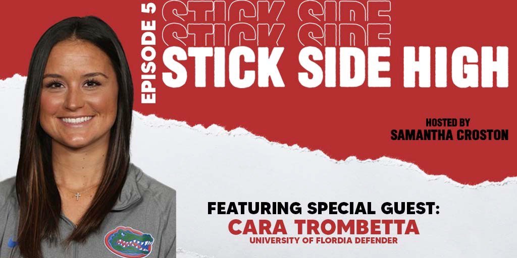 We have officially hit Episode 5️⃣‼️ This week’s episode features <a href="/GatorsLAX/">Gators Lacrosse</a> defender <a href="/CaraTrombetta/">Cara Trombetta</a> 🐊