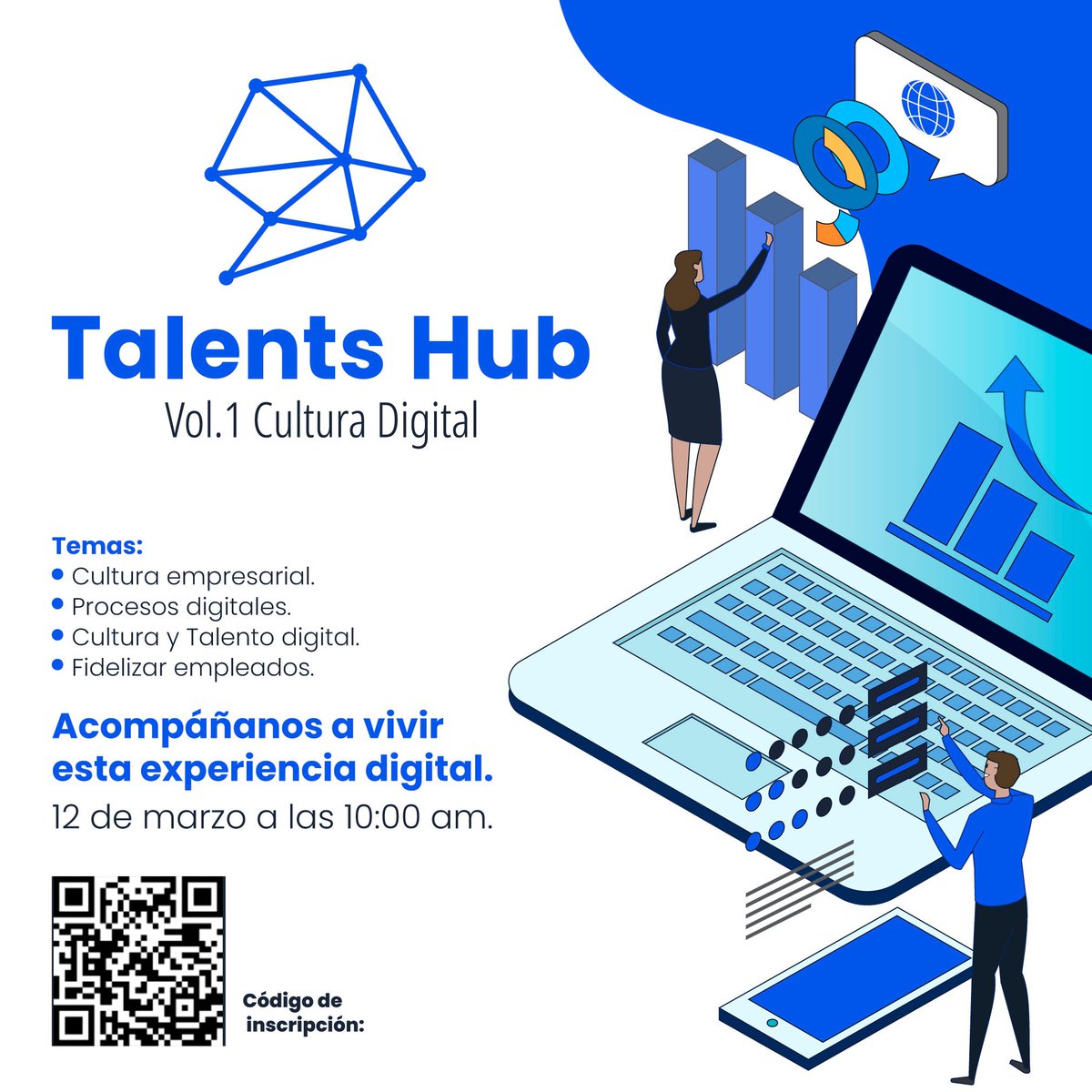 TalentsCode's tweet image. ¿Quieren saber como piensan los empresarios de la industria de la #tecnología? ¿Quieres saber que implamentaciones hacen para convertir a sus colaboradores en grandes #talentos digitales? Entonces este webinar es para ti: bit.ly/3ktrflo
#rrhh #culturaempresarial
