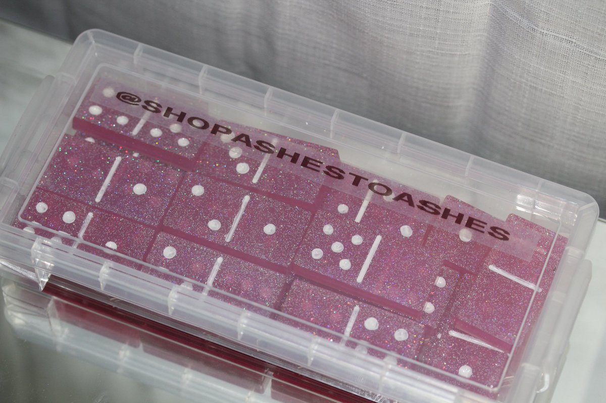 ashestoasheshop's tweet photo. ✨ NEW PRODUCT ALERT ✨
Search “Glitter Dominoes” on our site. A set of 28 dominoes with the carrying case included.
Use code A2A for 15% off your entire purchase. #ashbabe
https://t.co/fVJUHVBzuG https://t.co/jvTZwGtrlG