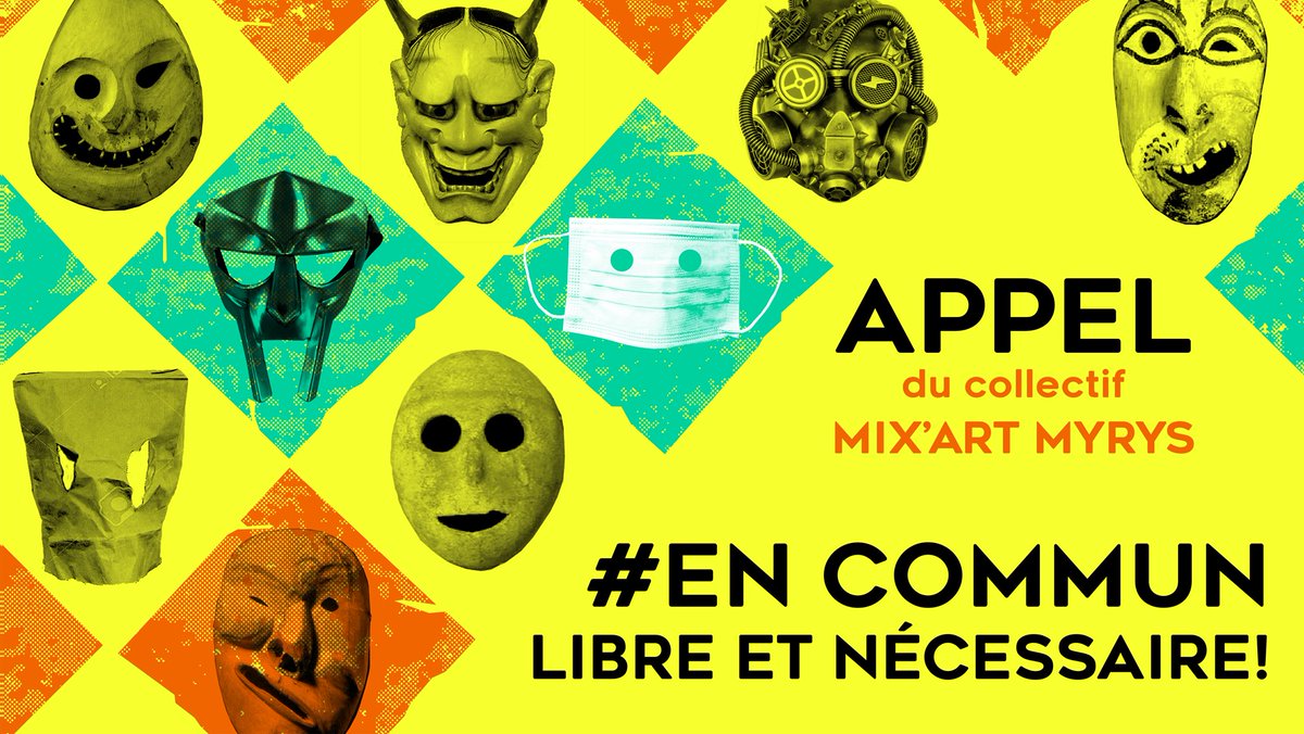 Et si on re-#COMMUNS-sait par là ? <a href="/mixartmyrys/">Mix'art Myrys</a> acteur majeur de la culture Toulousaine depuis 1995 et menacé de liquidation appelle à 30 jours de réflexion et d’action pour l’EN COMMUN, LIBRE ET NÉCESSAIRE ! vive.mixart-myrys.org/mixart-myrys-a… #RTSVP #Toulouse #culture #droitsculturels