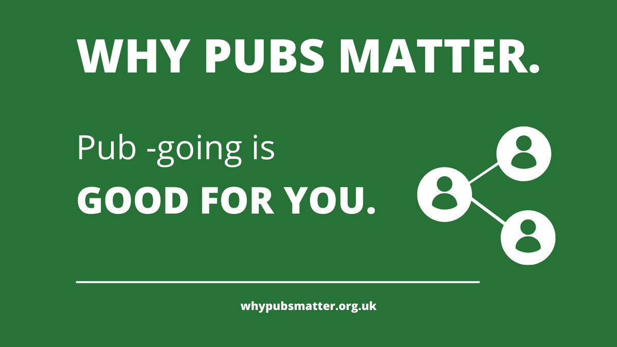 CAMRA_Official's tweet image. Reason 35 that #PubsMatter is that pub-going is good for you!

Our ‘Friends on Tap ‘ report w/ Oxford University that found that people who have a local have more close friends than those who don’t – read more here 👉 ow.ly/vT4J50DMGx9 /37