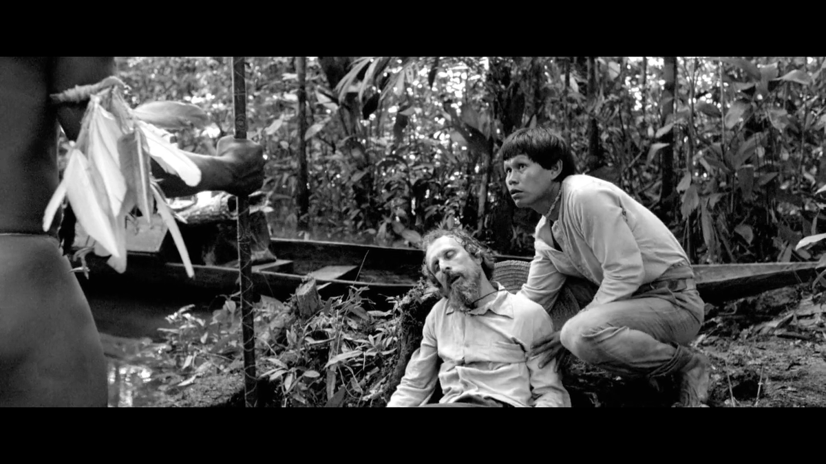 El abrazo de la serpiente (2015) - Direção de Ciro Guerra e cinematografia de David Gallego 