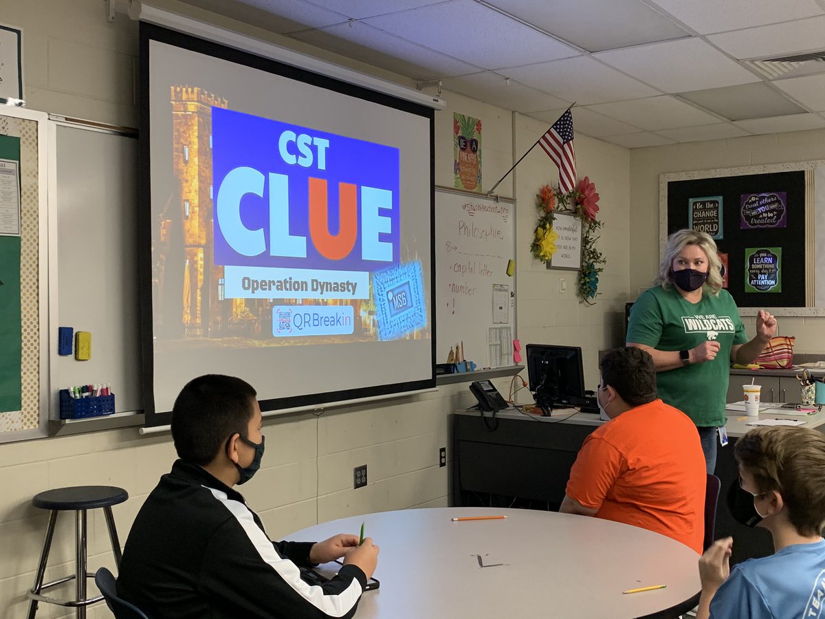 RebeccaLReyes's tweet image. There has been a theft at @CSTWildcatsMS which team will help solve the mystery? #BeCST #historyisfun