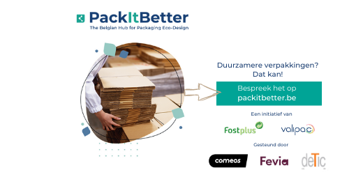 #Duurzamere #verpakkingen voor je onderneming? Dat kan nu met packitbetter.be! Laat ons samen werken aan een #circulaire #economie voor bedrijfsmatig en huishoudelijk verpakkingsafval.