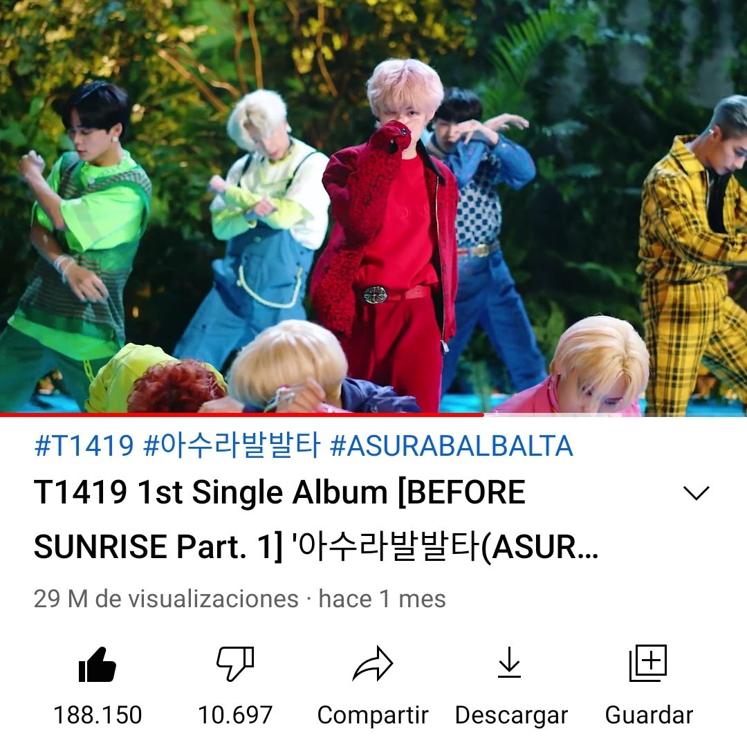 T1419hfanbase's tweet photo. #T1419HFandom #T1419 #ASURABALBALTA
🔴 ¡Último empujón! 🔴
Sólo queda 1M de views para completar nuestro objetivo al final del día. Basta con que cada uno de nosotros reproduzca 4 veces el MV y ya tendríamos nuestra segunda victoria.
¡Difunde! 💛
Link: https://t.co/pQRiWzATzz https://t.co/h1QzyXp92M