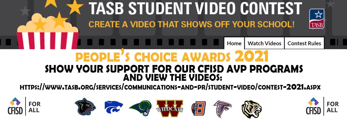 cdub_media's tweet photo. We want to WIN!  View the Cy Woods Video!  EVERY time our video is viewed, it is one vote!!!  ANY video you watch receives a vote.... https://t.co/dzvMR0DMUx #cywoods212 @CyWoods212 @CyFairISD @CoachVCFISD @CyWoodsVIPS https://t.co/FQfAPR8IeM