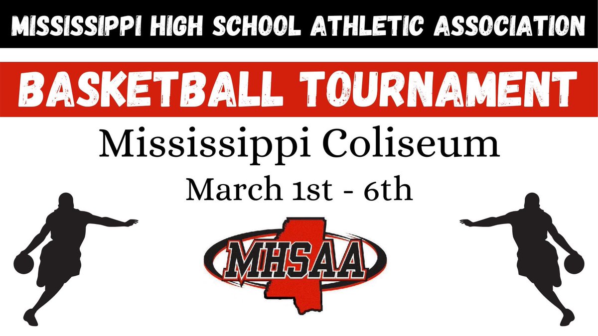 AndyGipsonforMS's tweet image. Basketball starts today! Keep up to date with the bracket, teams, and scores via misshsaa.com/basketball/. Tickets are available for purchase at the coliseum box office and through GoFan.co. Good luck to all teams! #MHSAA #Basketball #StateTitle #MSColiseum