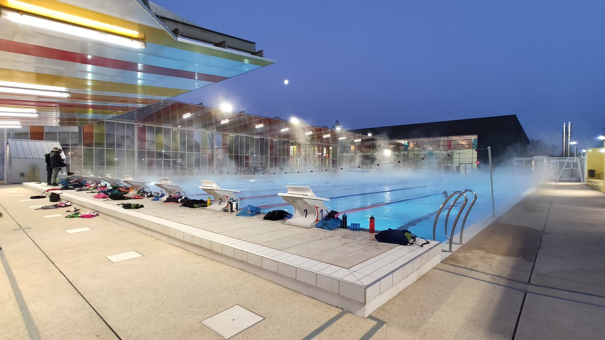 Notre post-doc Quentin Bretonneau était de retour, ce matin, au bord du bassin de la Ganterie. Mais cette fois, le lot 4 travaille avec le groupe de Marc Brishoual #StadePoitevinNatation <a href="/VilledePoitiers/">Ville de Poitiers</a> <a href="/FFNatation/">FFN</a>