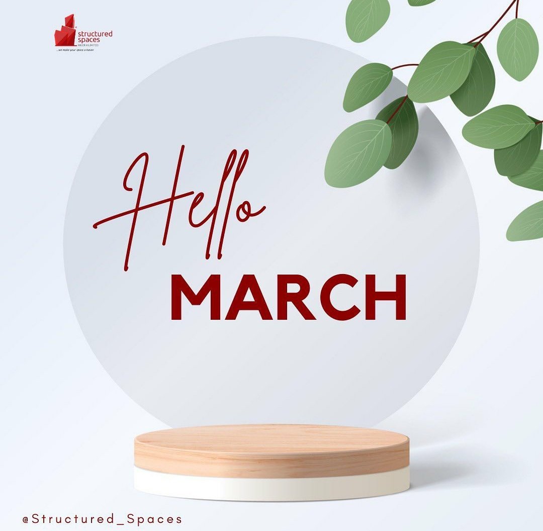 struct_spaces's tweet image. Have a wonderful and productive new month!