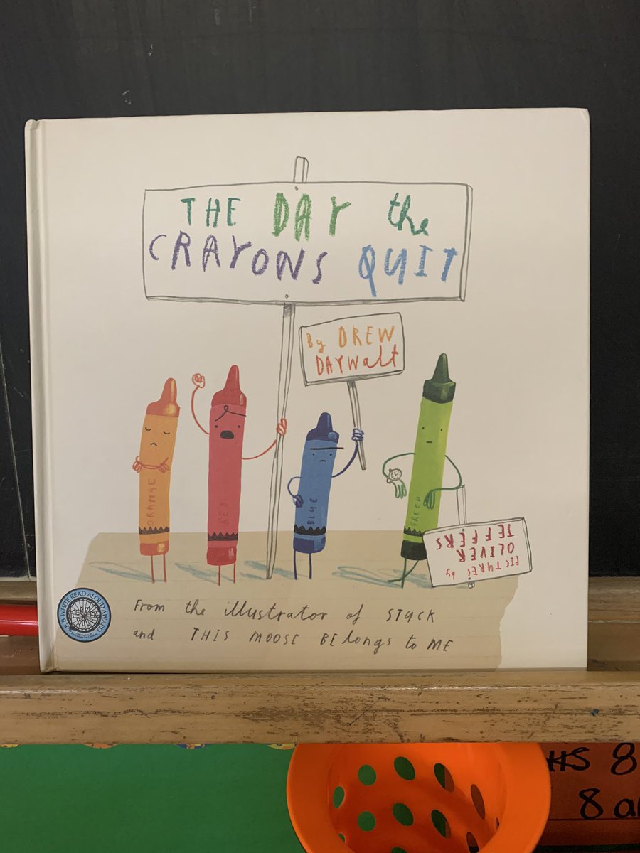 em_andreychuk's tweet photo. Quick write follow-up activity to the fabulous read aloud "The Day the Crayons Quit". Students were asked to write from the perspective of their favourite coloured crayon from the story #literacyfun #perspectivewriting @RochCarrierFIPS https://t.co/9ACZyCe5Um