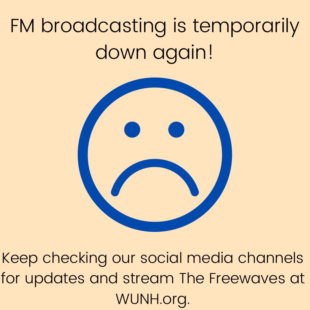 91.3fm WUNH Durham tweet media