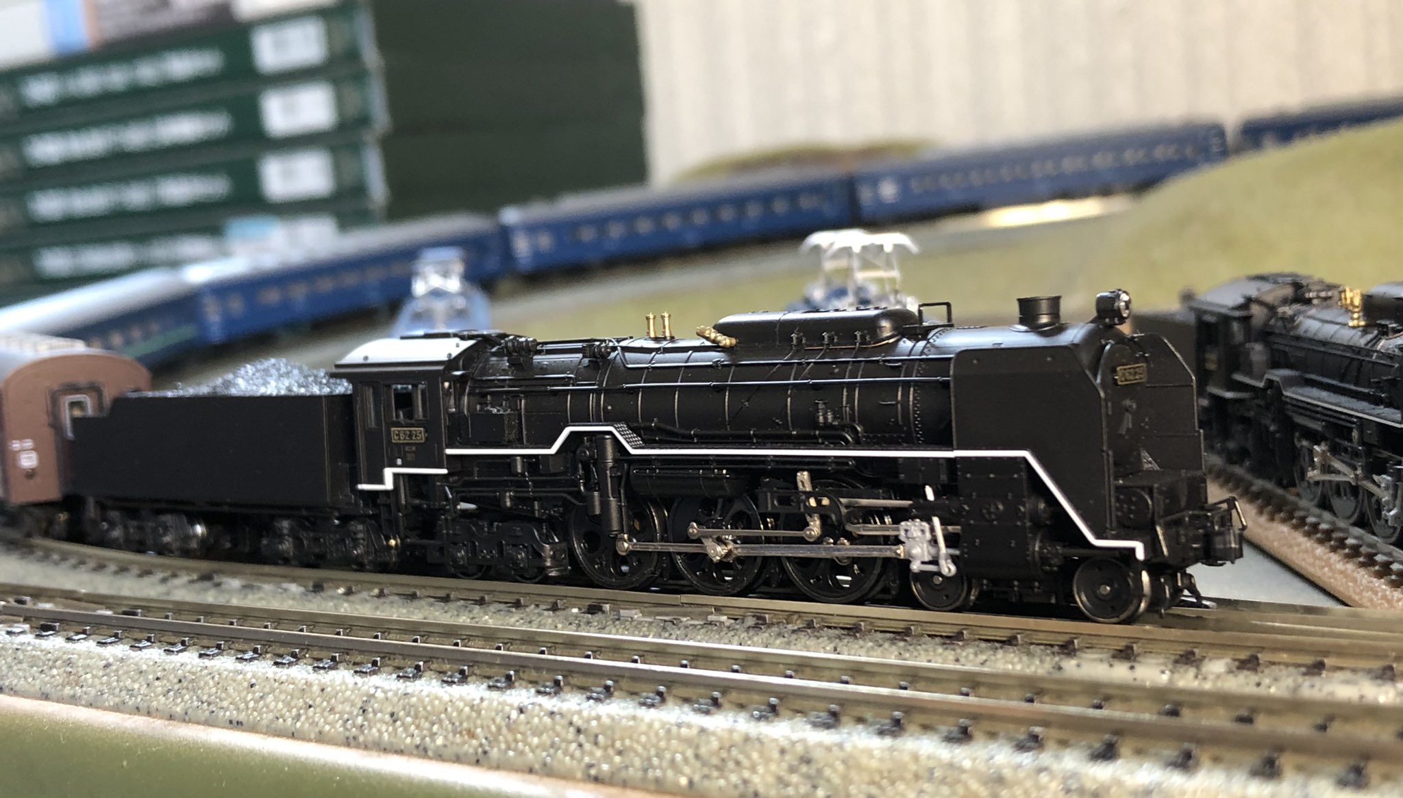 2027−5 C62 山陽形(呉線) 2027−5 C62 山陽形(呉線) 糸崎機関区 区 名札