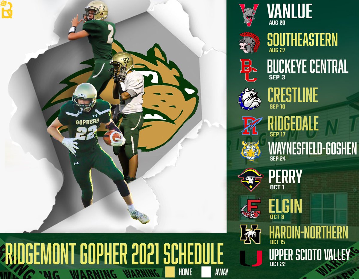 justgopher_it's tweet photo. 2021 Ridgemont Football is just 164 days away! #GoldStandard #FACTS https://t.co/Rad4pYgwsX