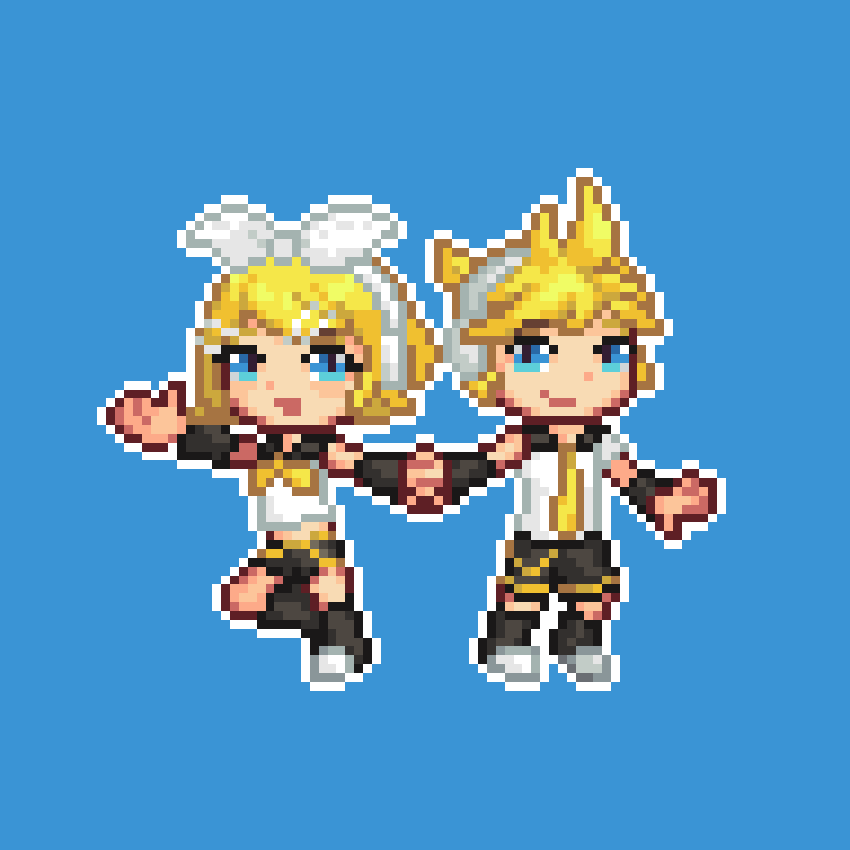 Kagamine Rin & Len! These two have some of my favorite vocaloid