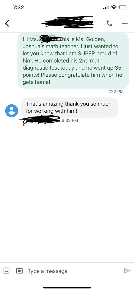 sierrafocused's tweet photo. I love when I can share positive news with parents! We’re learning in the midst of the pandemic. https://t.co/wwGzZvwxTE
