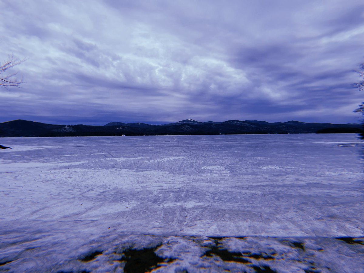 beth_staehle's tweet photo. : casual walk on a frozen lake before my night job today! https://t.co/EZeM3tkzhF