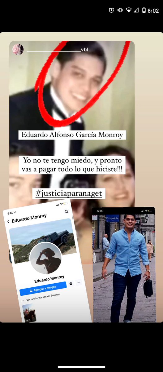 andreacantuf's tweet photo. Este machito cabron se atrevió a golpear a su esposa y a su hija. Su nombre es Eduardo Alfonso García Monroy y yo no te tengo miedo!!! 
 
AYÚDENME A COMPARTIR SLP Y TAMPICO

#JusticiaParaNaget #NiUnaMas #NiUnaMenos https://t.co/z5pJaw4Ud8
