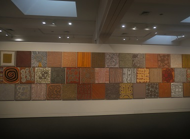 SammyShoebill's tweet photo. The 50-year anniversary of the #Papunya unveiling is being celebrated now at the @nationaltrustau's SH Ervin Gallery, in association with #ChrisHodges https://t.co/V7c8iIDsx6 #GeoffreyBardon #JeremyEccles https://t.co/dHmt6T5sW1
