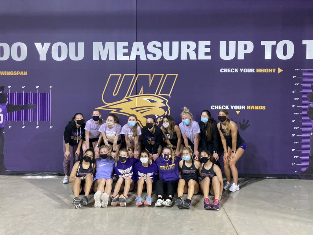 JCSD_GirlsXCTF's tweet photo. These girls crushed their first and only indoor meet of the season! We’re ready for outdoor!! #Dickinsonrelays https://t.co/sRpgDxkOVl