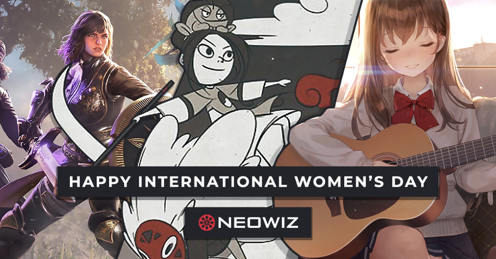 Happy #InternationalWomensDay to every woman in the world! And let's not forget all the powerful  and resilient women in some of our favorite games: #BlessUnleashed #8Doors #GuitarGirl

#WeAreNEOWIZ #NEOWIZ #Games #Gaming

Don't forget to follow our new handle @NEOWIZ_Global!