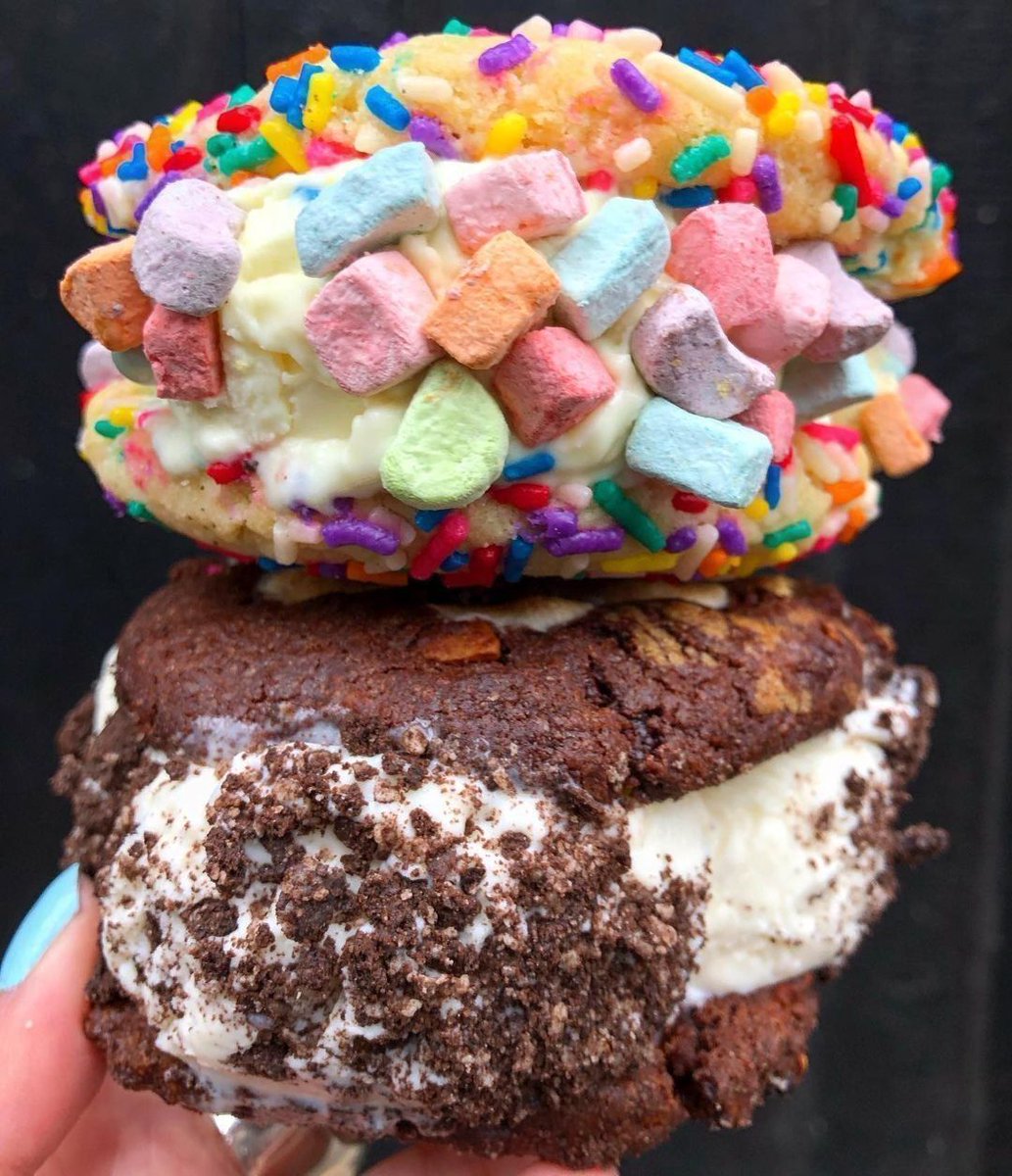 HerCampus's tweet photo. me and my bestie in ice cream form 🌈✨ https://t.co/1YUQ7VQ8cz