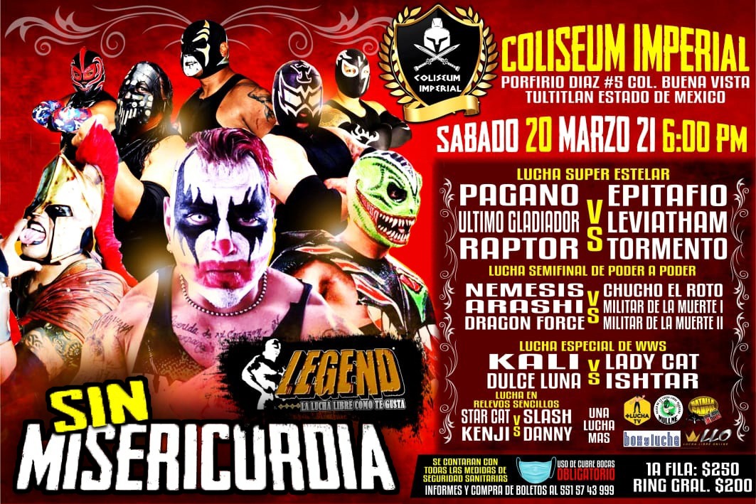 LEGEND LUCHA LIBRE tweet media