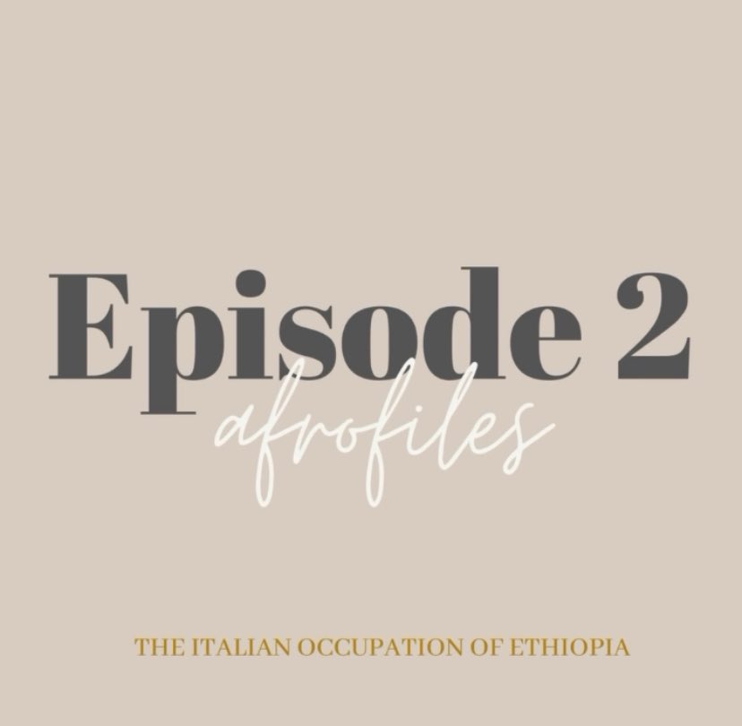 “Take seriously not only the romantic or the familial, but the real material interests in pan-African bonds and solidarity.” -Ms. Amy Alemu, Ph.D Candidate Harvard

#africanstudies #ethiopia #italy #afrofiles #podcast #yale #history #africanhistory #italianoccupationethiopia