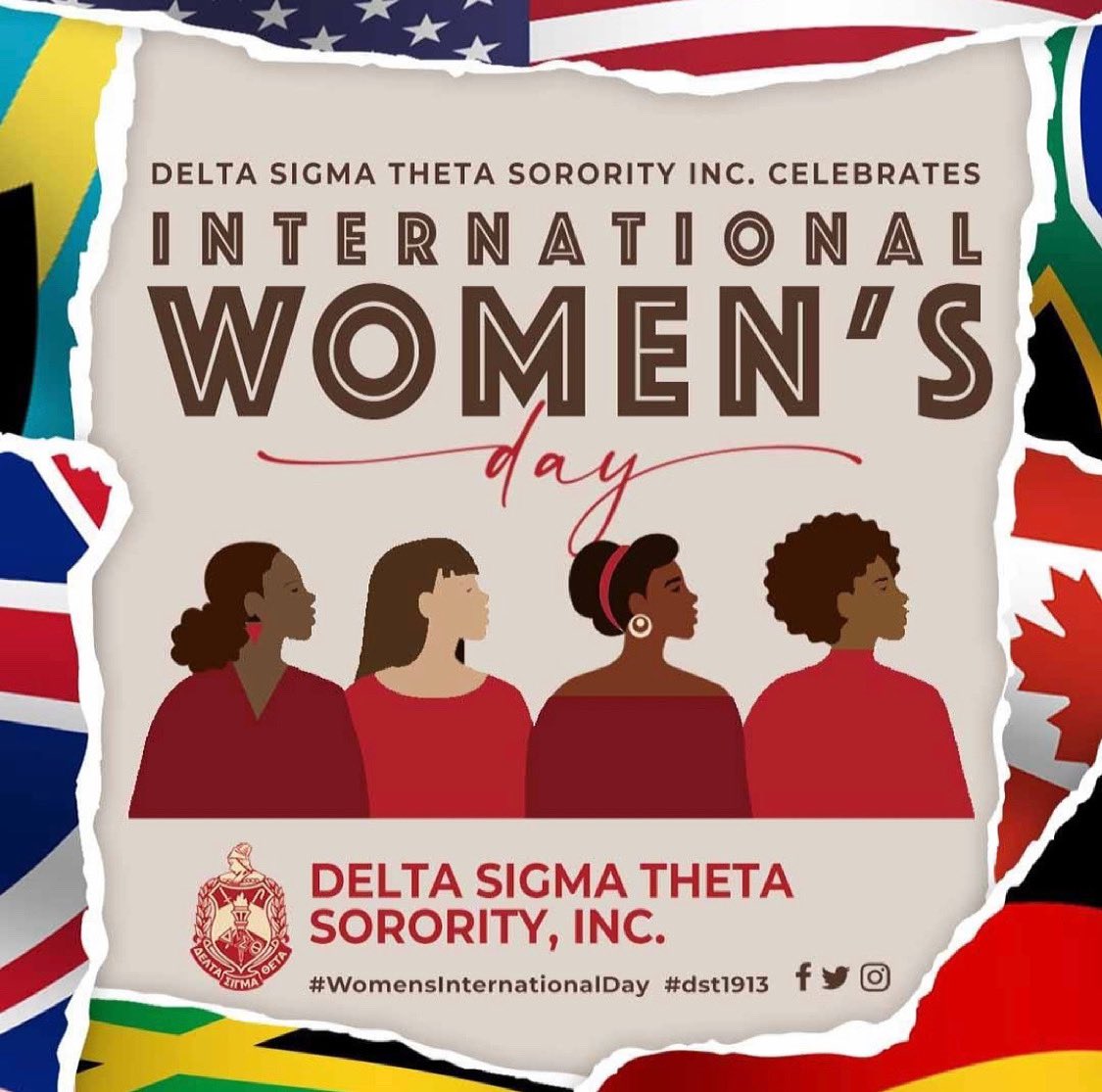 ZH_Deltas's tweet photo. In remembrance of our 22 Trailblazing Founders who participated in the Women’s Suffrage March on March 3rd, 1913, we’d like to continue to embrace every Woman striving towards freedom of barriers meant to keep us stagnant 

Today is for Us ✨

Happy International Women’s Day ❤️ https://t.co/m9sqdz9JjV