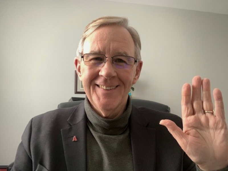 AcadiaU's tweet photo. What will you #ChoosetoChallenge on International Women's Day? #AcadiaU President Peter Ricketts shares his thoughts on women's contributions to society in a message to campus. Learn more https://t.co/s0QmtkM1Lx #IWD2021 https://t.co/COV83rmTzE