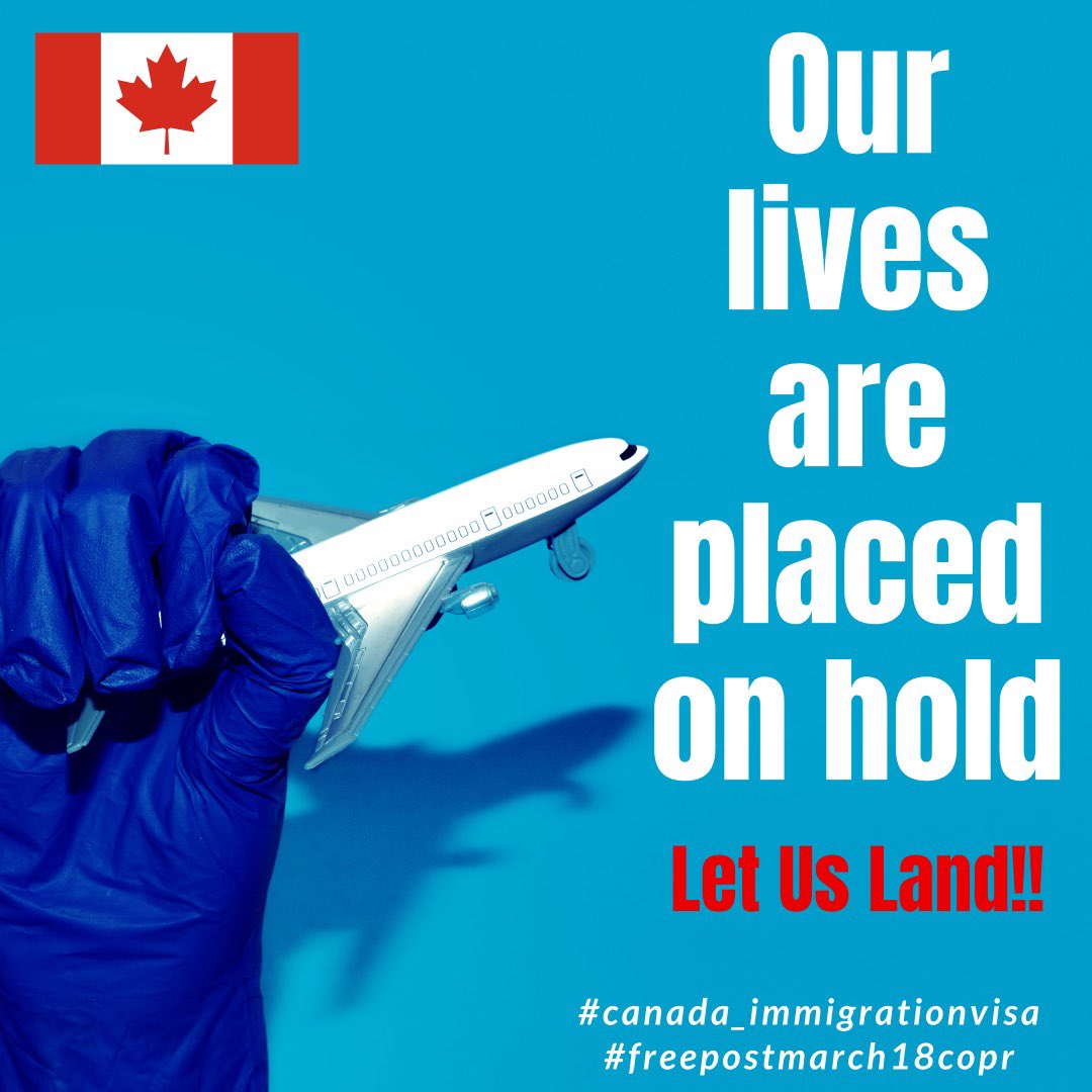 COPRPOSTMARCH18's tweet photo. @CitImmCanada Dashing hopes break people's heart.We would adhere to all preventive measures. We trusted the Canadian system with our money and time.keep your word and let us land @JustinTrudeau  @marcomendicino 
#free_copr_after_march18 
#Canada_immigrationvisa 
#wewillquarantineinhotel https://t.co/xAVQ4zHh67