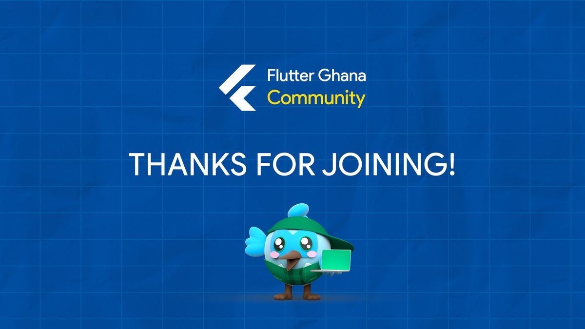 Flutter_Ghana's tweet image. We had a great time with the community ✨
Thanks for joining our #FlutterEngage Extended event!