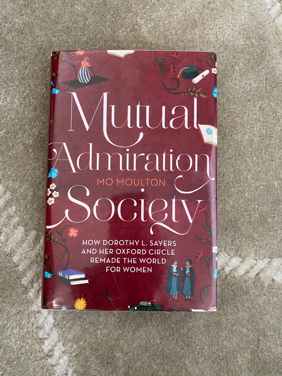 On this International Women’s Day, I’m beginning to read a book that’s been waiting in the queue for quite some time: Mutual Admiration Society by Mo Moulton.  Here’s to learning about Dorothy Sayers and her creative group. #MutualAdmirationSociety #InternationalWomensDay￼