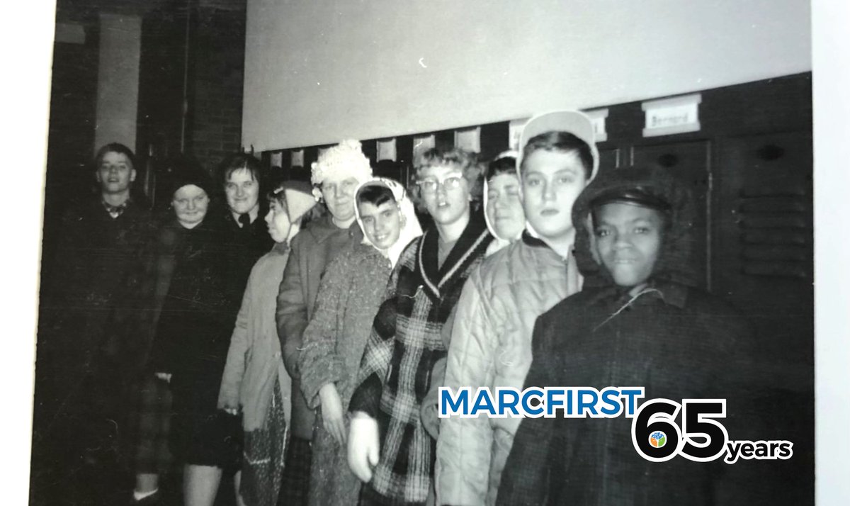Marcfirst's tweet photo. Introducing Marcfirst Mondays! After serving our community for 65 years, we are celebrating by pulling old photos from the #Marchives. These gems are from the 60’s, and show what some early classrooms looked like for Marcfirst! #65yearsandcounting https://t.co/KWHIjRjoj4