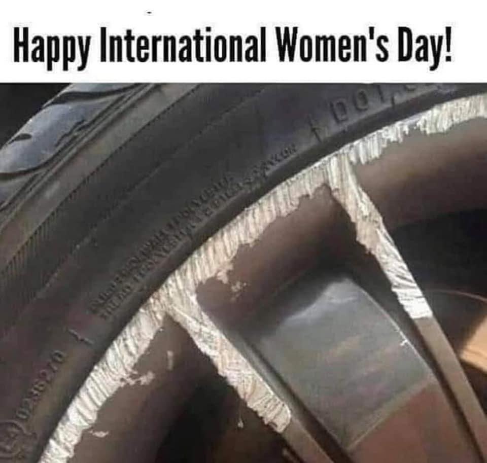 Journée de la jante féminine ... #JourneeDeLaFemme