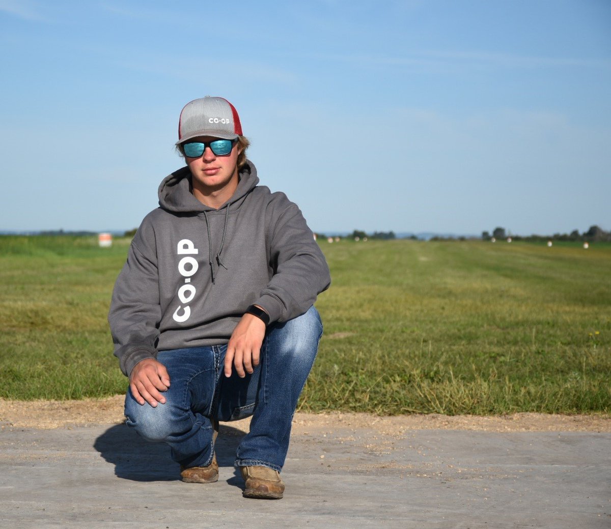 DauphinCoopAg's tweet photo. Team Intro #1! Terron Stykalo, a Sales Agronomist at our Dauphin location. Terron grew up on a family farm north of Dauphin. He has completed his Agribusiness Dip at ACC, and is a certified CCA. He brings a smile to work and is a key part of our Ag team. https://t.co/pxbS623zcM