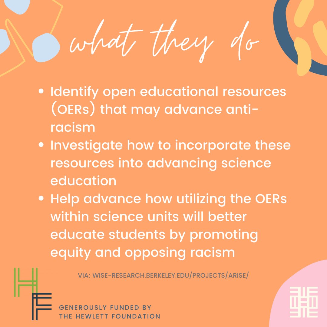 bluknow's tweet photo. This month, our Partner Spotlight is shining on ARISE (by @WISETELS)!
Generously backed by @Hewlett_Found, ARISE promotes anti-racism and enhances student agency.
Click to learn more: https://t.co/AbtPSU9Z2F
#Loravore #PartnerSpotlight #EquityIsOurPassion #sciedchat https://t.co/sx8iloBEbo